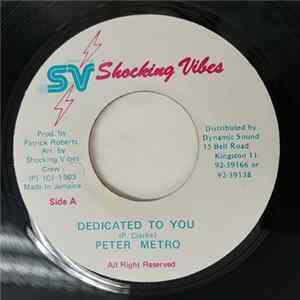 Peter Metro - Dedicated To You mp3