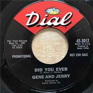 Gene & Jerry - Did You Ever / Freight Train Blues mp3