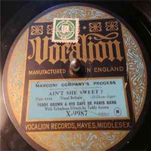 Teddy Brown & His Café De Paris Band - You're The One For Me / Ain't She Sweet mp3