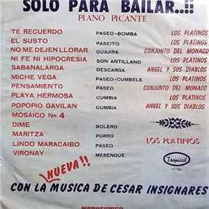 Various - Solo Para Bailar - Con La Nueva Musica De Cesar Insignares mp3