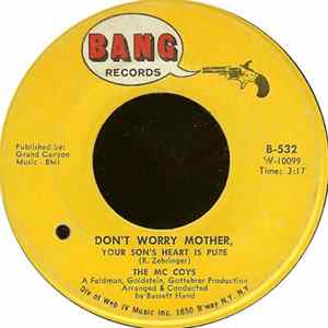 The Mc Coys - Don't Worry Mother, Your Son's Heart Is Pure / Ko-Ko mp3