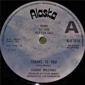 Joanne Williams - Thanks To You mp3