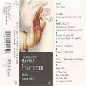 Somei Satoh - Mantra / Stabat Mater mp3