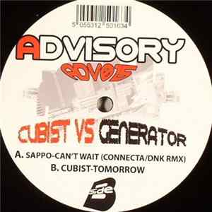 Cubist Vs Generator - Can't Wait / Tomorrow mp3