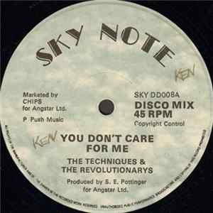 The Techniques & The Revolutionarys, Ranking Devon - You Don't Care For Me / I'm In The Mood mp3