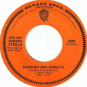 Jon And Sondra Steele - Sunshine And Sundays mp3