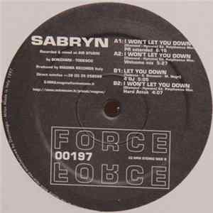 Sabryn - I Won't Let You Down mp3