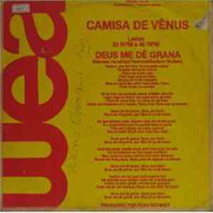 Camisa De Vênus - Deus Me Dê Grana mp3