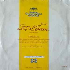 Carl Loewe / Josef Greindl, Hertha Klust - 3 Balladen mp3