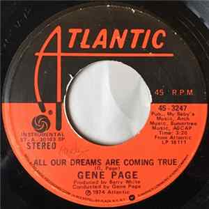 Gene Page - All Our Dreams Are Coming True mp3