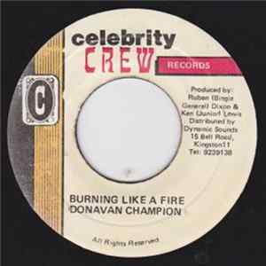 Donavan Champion - Burning Like A Fire mp3