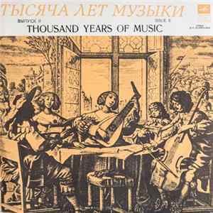 Hortus Musicus - Thousand Years Of Music (Issue II) mp3