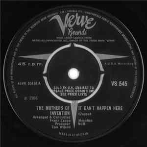The Mothers Of Invention - It Can't Happen Here mp3