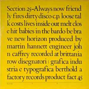 Section 25 - Always Now mp3
