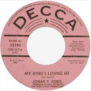 Jonah P Jones - My Father / My Mind's Losing Me mp3