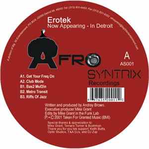 Erotek - Now Appearing - In Detroit mp3