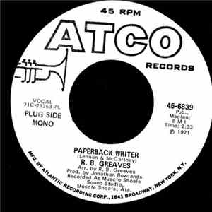 R.B. Greaves - Paperback Writer mp3