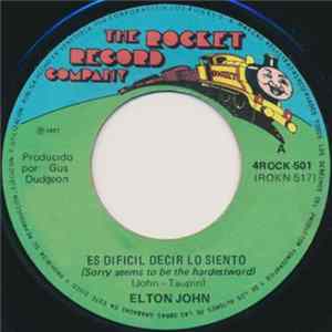 Elton John - Es Dificil Decir Lo Siento mp3