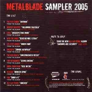 Various - Metalblade Sampler 2005 (All The Tunes Your Mom Won't Let You Listen To) mp3