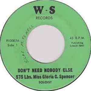 575 Lbs. Miss Gloria C. Spencer - Don't Need Nobody Else mp3