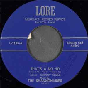The Shannonaires - That's A No No mp3