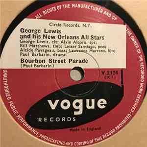 George Lewis And His New Orleans All Stars - Bourbon Street Parade / Dippermouth Blues mp3