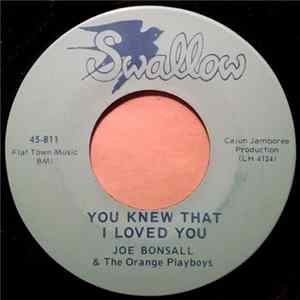 Joe Bonsall And The Orange Playboys - Grand Prairie Waltz / You Knew That I Loved You mp3
