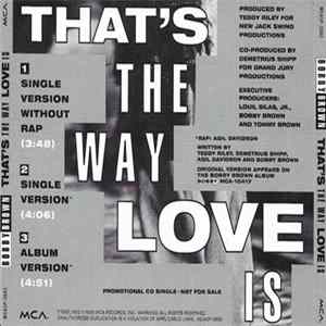 Bobby Brown - That's The Way Love Is mp3