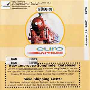 Various - Radioplay - Euro Express - 737U - August 31, 2007 mp3