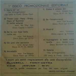 Various - 1° Disco Promozionale mp3