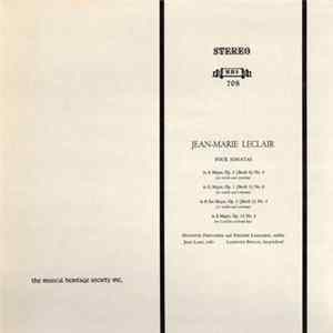 Jean-Marie Leclair - Four Sonatas mp3