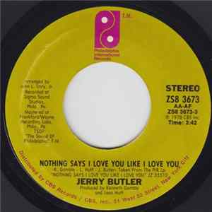 Jerry Butler - Nothing Says I Love You Like I Love You mp3