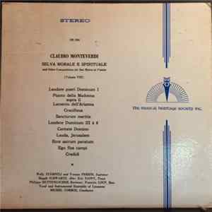 Monteverdi - Selve Morale E Spirituali (And Other Compositions For San Marco In Venice) Volume VIII mp3