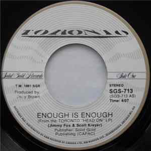 Toronto - Enough Is Enough / Master Of Disguise mp3