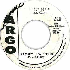 Ramsey Lewis Trio - I Love Paris / Song Of India mp3