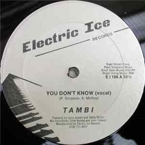 Tambi - You Don't Know mp3