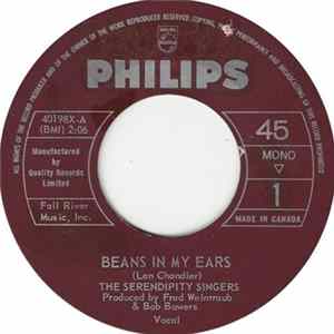 The Serendipity Singers - Beans In My Ears / Sailin' Away mp3