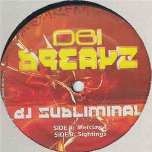 DJ Subliminal - Mercury 1 / Sightings mp3