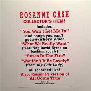 Rosanne Cash - RC 5 (Collector's Item!) mp3