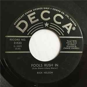 Rick Nelson - Fools Rush In / Down Home mp3