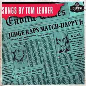 Tom Lehrer - Songs By Tom Lehrer mp3