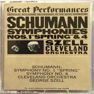 Schumann / Szell, Cleveland Orchestra - Symphonies Nos. 1 "Spring" & 4 mp3