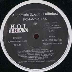 Automatic Sound Unlimited - Roman's Attak EP mp3