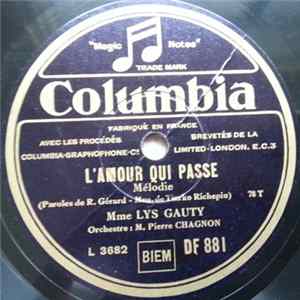 Mme Lys Gauty - L'Amour Qui Passe / Tumultes mp3