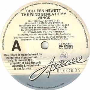 Colleen Hewett - The Wind Beneath My Wings mp3