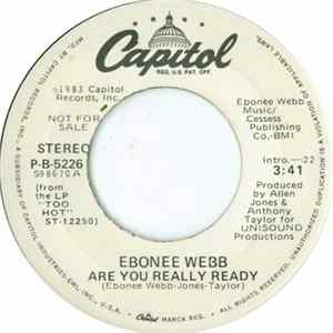 Ebonee Webb - Are You Really Ready mp3
