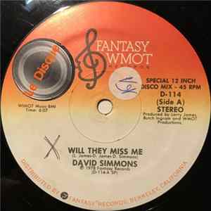 David Simmons - Will They Miss Me / Hard And Heavy mp3