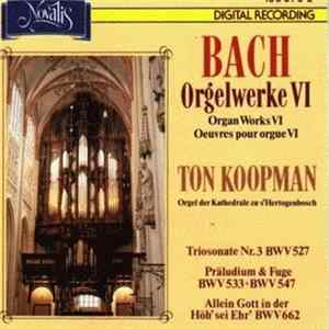 Johann Sebastian Bach - Orgelwerke VI mp3