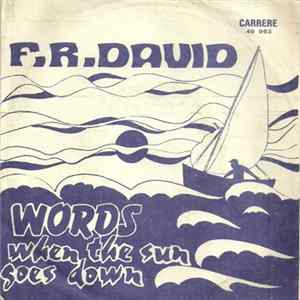 F.R.David - Words / When The Sun Goes Down mp3