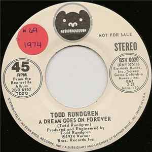 Todd Rundgren - A Dream Goes On Forever mp3